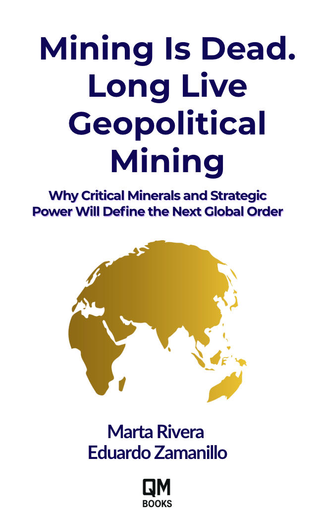 Book cover — Mining Is Dead. Long Live Geopolitical Mining