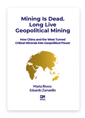 Cover of the book Mining Is Dead. Long Live Geopolitical Mining