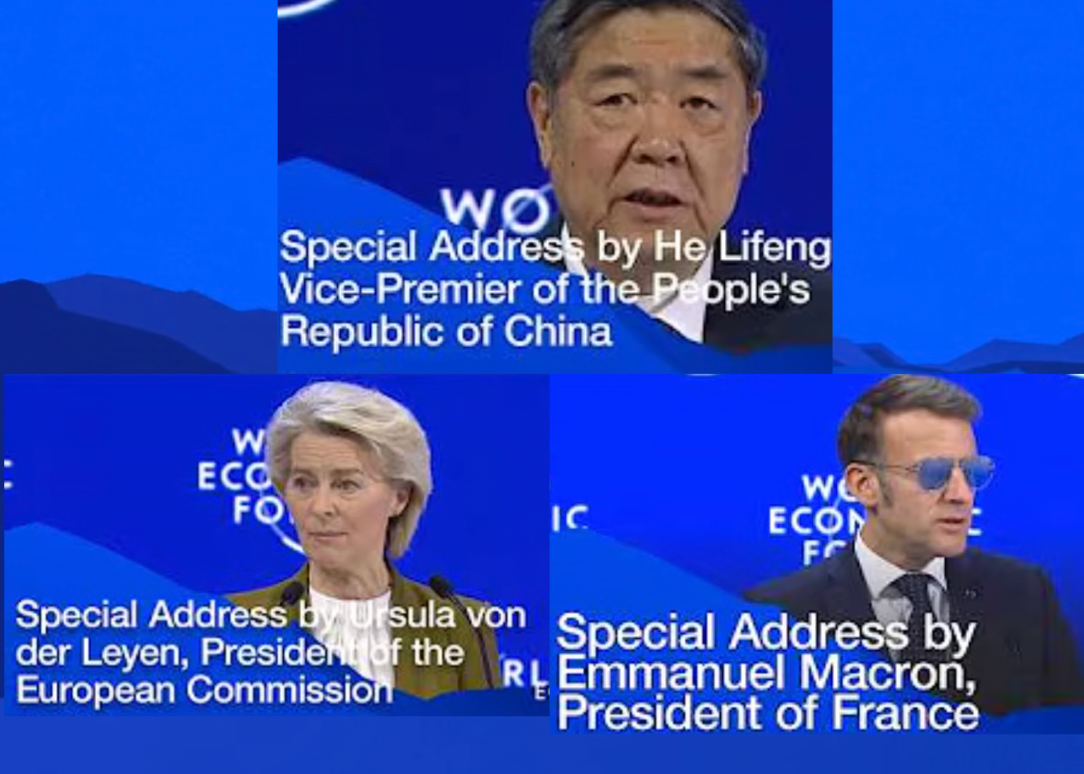 Davos 2026 | Fourth Axis of Analysis. Europe (Von der Leyen and Macron) and China: How the New Order Is Being Narrated