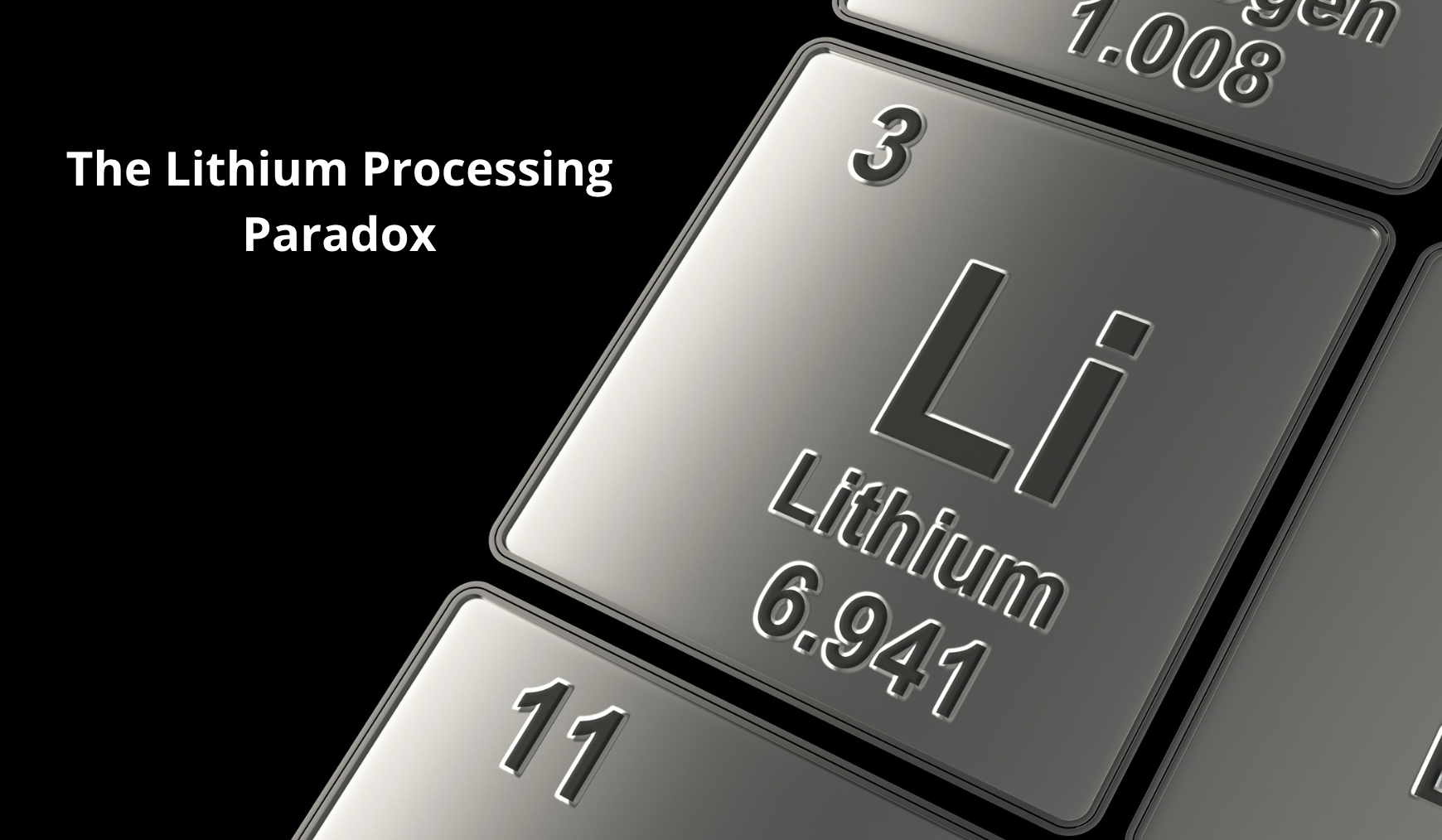 The Lithium Processing Paradox