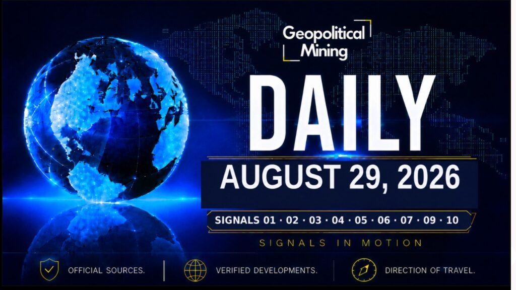 Chile, Argentina, Bolivia and Peru Sign Strategic Minerals Declaration