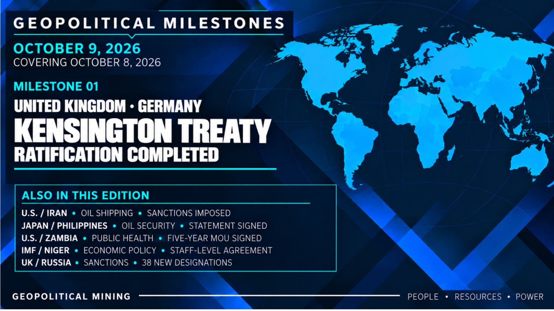 Kensington Treaty Ratification Completed by UK and Germany